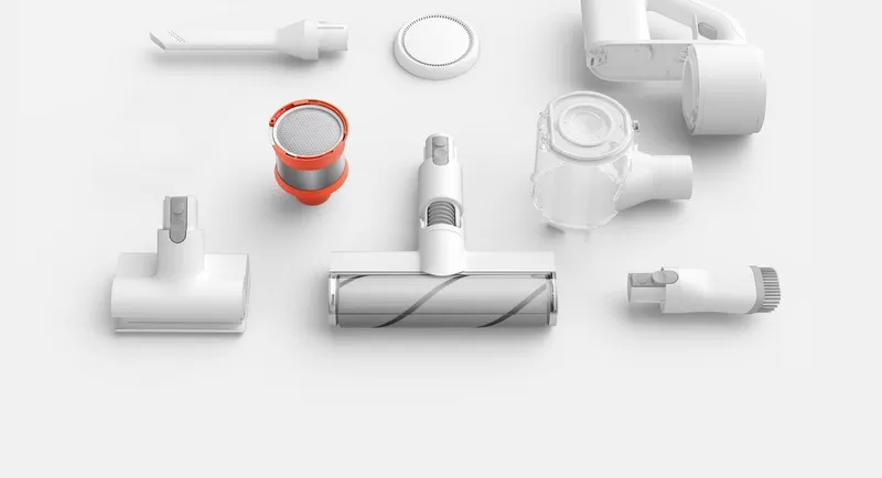 Состав комплекта пылесоса Xiaomi Mijia Home Handheld Wireless Vacuum Cleaner