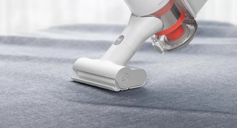 Использование щетки для постельного белья пылесоса Xiaomi Mijia Home Handheld Wireless Vacuum Cleaner